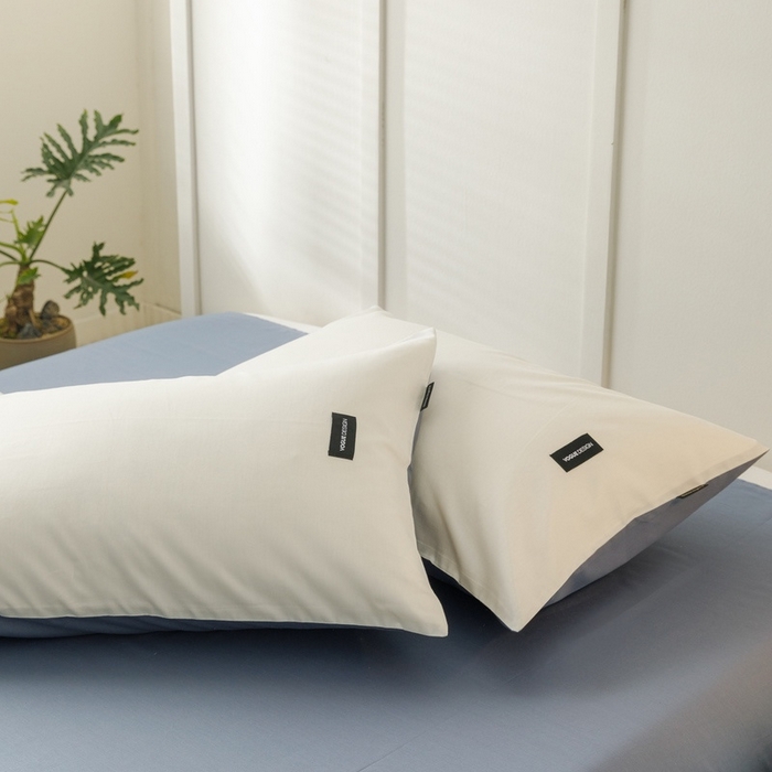 91家纺网 家纺一手货源 找家纺 （总）卡姿家纺 2023新款无印水洗棉系列-枕套