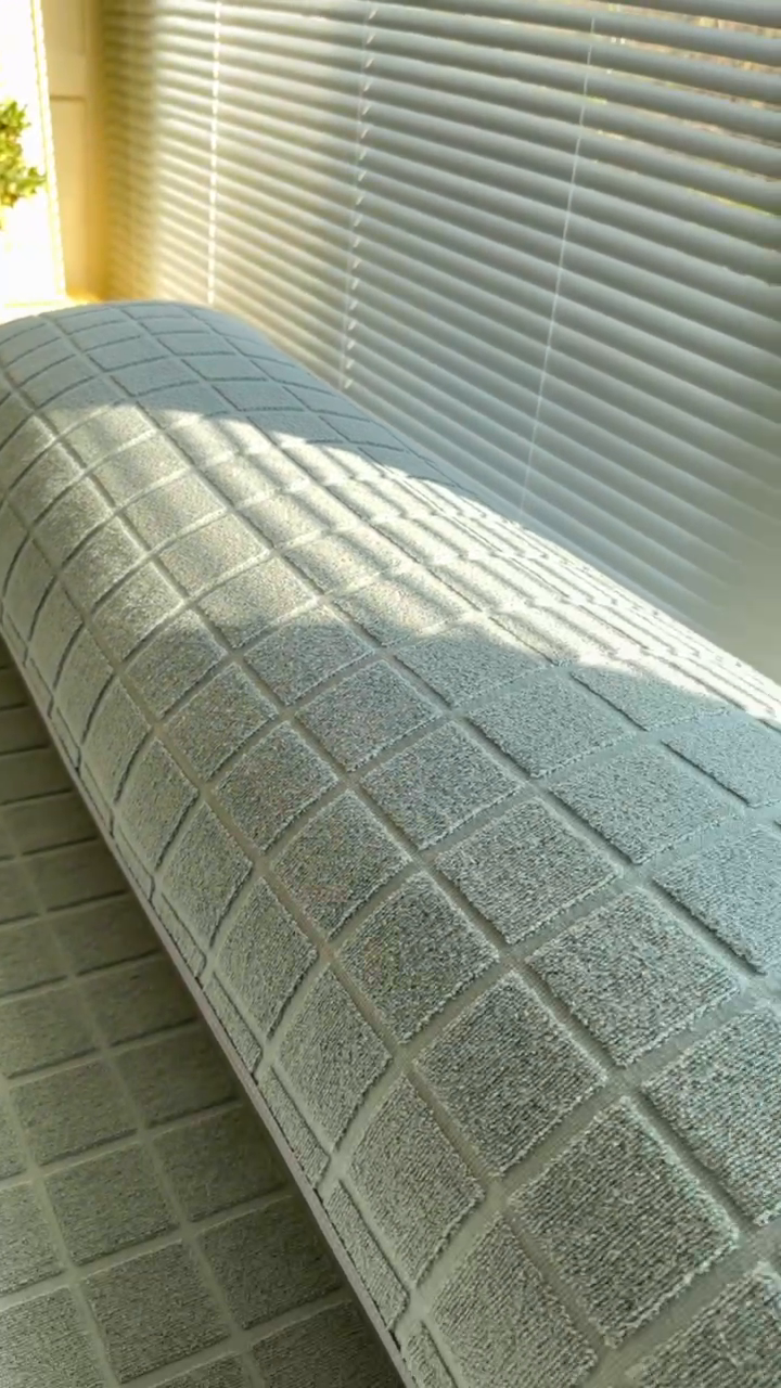 91家纺网 家纺一手货源 找家纺 爱港家纺 2023新款全棉A类毛巾布升级款长枕巾枕芯保护套 暖棉.绿