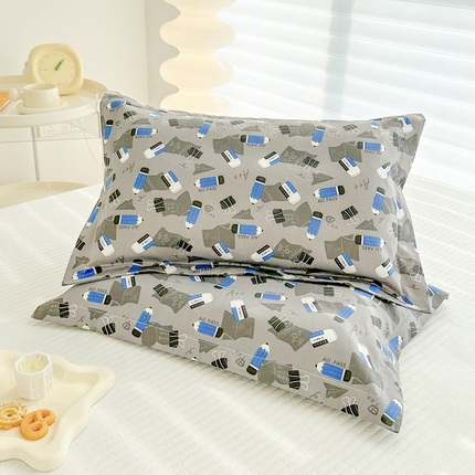 91家纺网 家纺一手货源 找家纺 （总）萌番宝 2023新款全棉斜纹13372枕头枕套