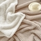 91家纺网 家纺一手货源 找家纺 （总）金米国际塔芙蓉AB版提花舒棉绒羊羔绒毛毯玫瑰绒复合毯子