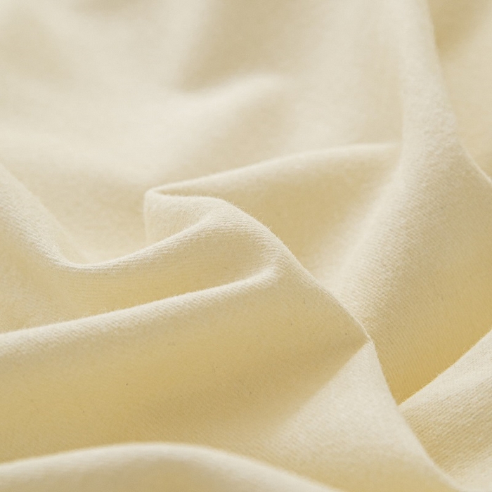 91家纺网 家纺一手货源 找家纺 涵宸家纺 棉磨毛-纯色织标-四件套（含单品） 奶昔白+桔