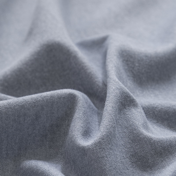 91家纺网 家纺一手货源 找家纺 涵宸家纺 棉磨毛-纯色织标-四件套（含单品） 丈兰+浅灰
