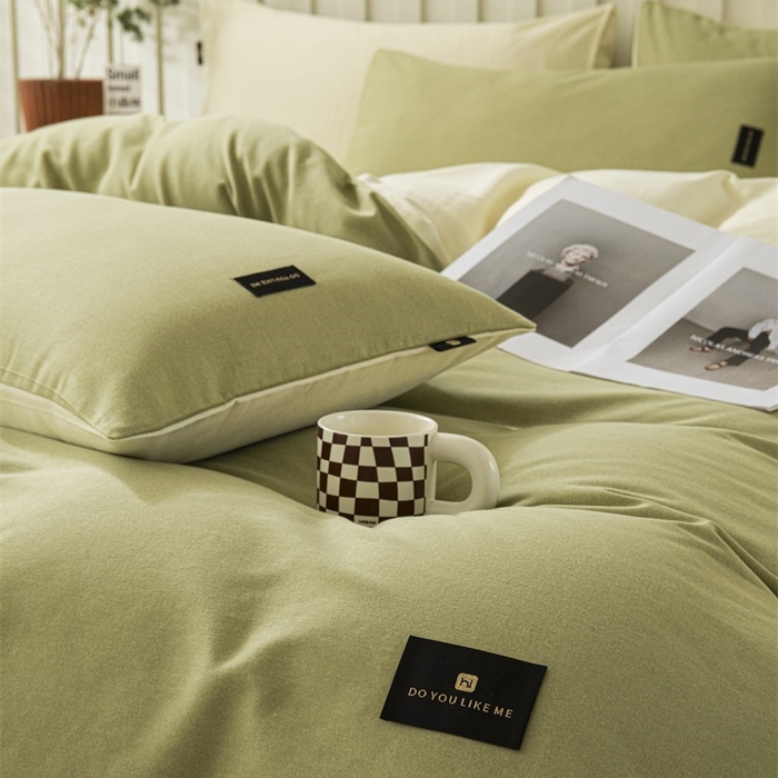 91家纺网 家纺一手货源 找家纺 （总）涵宸家纺 棉磨毛-纯色织标-单被套