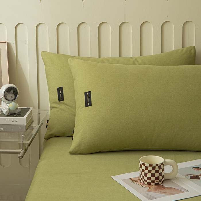 91家纺网 家纺一手货源 找家纺 （总）涵宸家纺 棉磨毛-纯色织标-单床笠