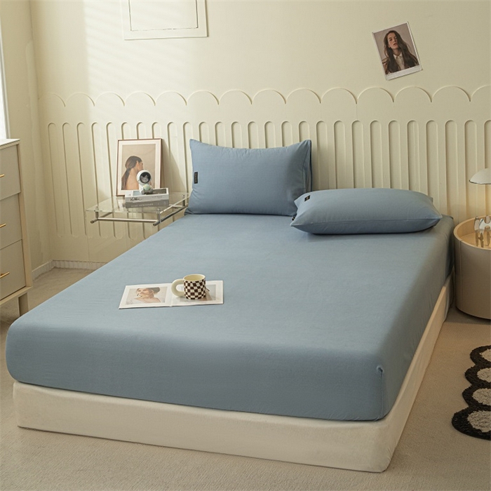 91家纺网 家纺一手货源 找家纺 涵宸家纺 棉磨毛-纯色织标-单床笠 单床笠-丈兰