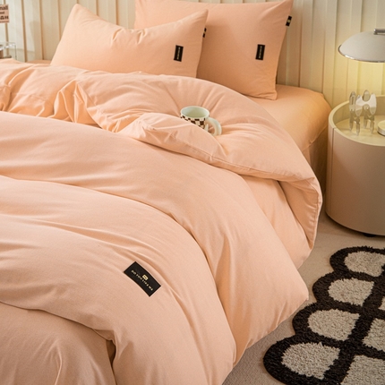 91家纺网 家纺一手货源 找家纺 （总）涵宸家纺 棉磨毛-纯色织标-单被套