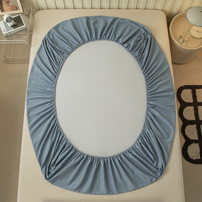 91家纺网 家纺一手货源 找家纺 涵宸家纺 棉磨毛-纯色织标-单床笠 单床笠-丈兰