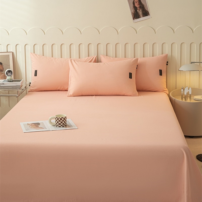 91家纺网 家纺一手货源 找家纺 涵宸家纺 棉磨毛-纯色织标-单枕套 单枕套-钻粉