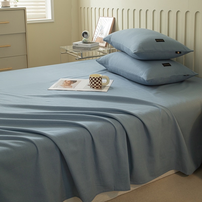 91家纺网 家纺一手货源 找家纺 涵宸家纺 棉磨毛-纯色织标-单枕套 单枕套-丈兰