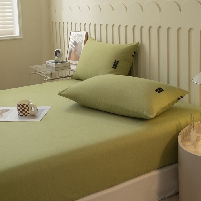 91家纺网 家纺一手货源 找家纺 （总）涵宸家纺 棉磨毛-纯色织标-单枕套