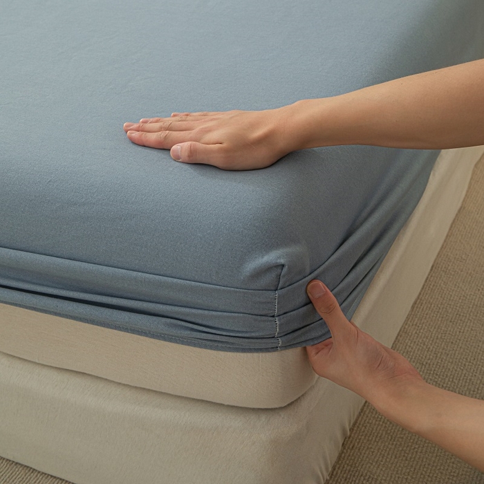 91家纺网 家纺一手货源 找家纺 涵宸家纺 棉磨毛-纯色织标-单床笠 单床笠-丈兰