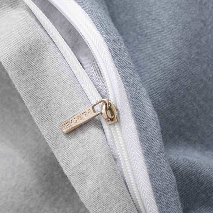 91家纺网 家纺一手货源 找家纺 涵宸家纺 棉磨毛-纯色织标-四件套（含单品） 丈兰+浅灰