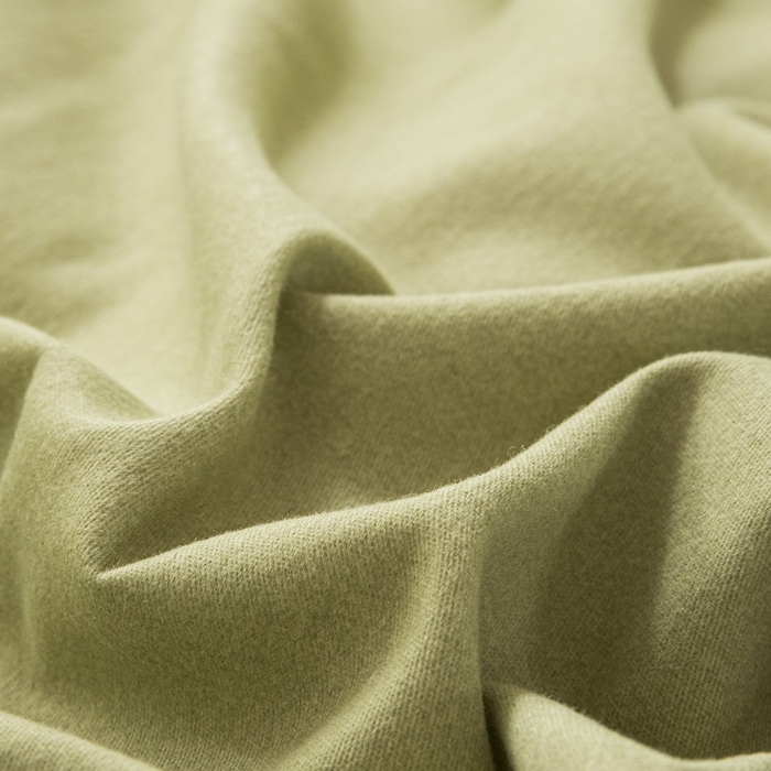 91家纺网 家纺一手货源 找家纺 涵宸家纺 棉磨毛-纯色织标-四件套（含单品） 草绿+奶昔白