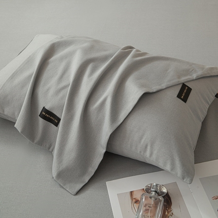 91家纺网 家纺一手货源 找家纺 （总）涵宸家纺 棉磨毛-纯色织标-单枕套