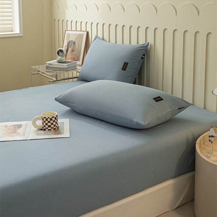 91家纺网 家纺一手货源 找家纺 涵宸家纺 棉磨毛-纯色织标-单床笠 单床笠-丈兰