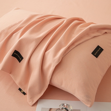 91家纺网 家纺一手货源 找家纺 （总）涵宸家纺 棉磨毛-纯色织标-单枕套