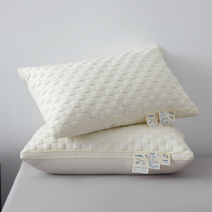 91家纺网 家纺一手货源 找家纺 纽乐家纺 2023新款吨吨面包枕 吨吨面包枕-白色48*74cm/只