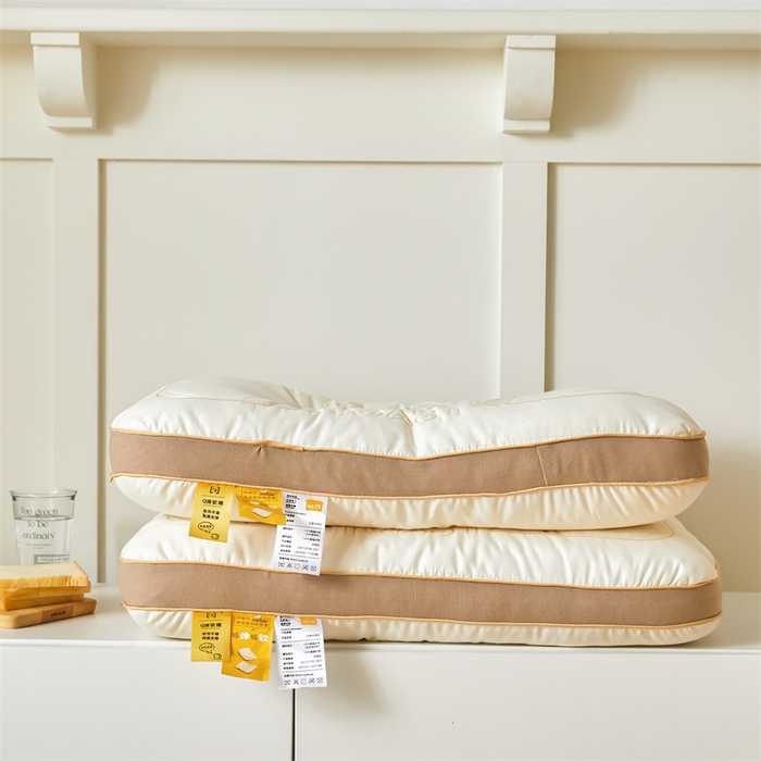 91家纺网 家纺一手货源 找家纺 纽乐家纺 2023新款奶香吐司枕 奶香吐司枕（舒适款-白色）48*74cm/只