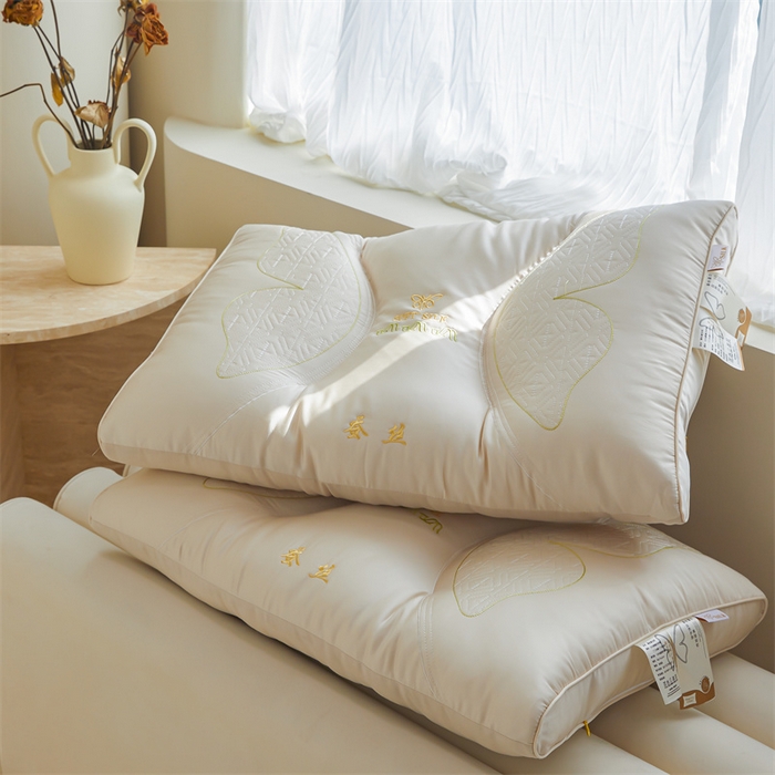 91家纺网 家纺一手货源 找家纺 纽乐家纺 2023新款蛋白枕 蛋白润肤枕-灰色48*74cm/只