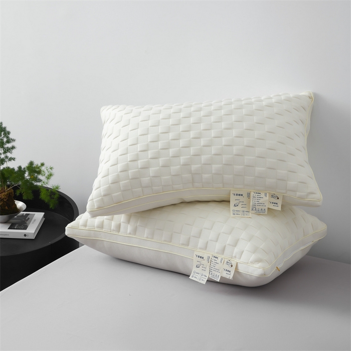 91家纺网 家纺一手货源 找家纺 纽乐家纺 2023新款吨吨面包枕 吨吨面包枕-白色48*74cm/只