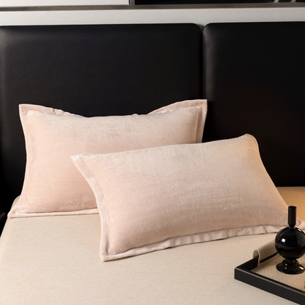 91家纺网 家纺一手货源 找家纺 （总）雅萱家纺 2023新款A类牛奶绒印花枕套