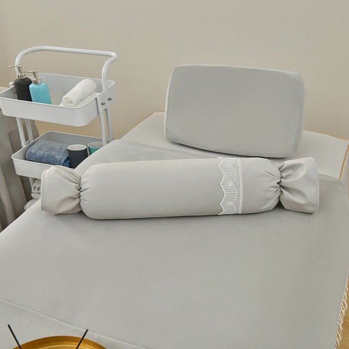 91家纺网 家纺一手货源 找家纺 （总）莉人坊 2023新款磨砂绒流苏按摩床罩