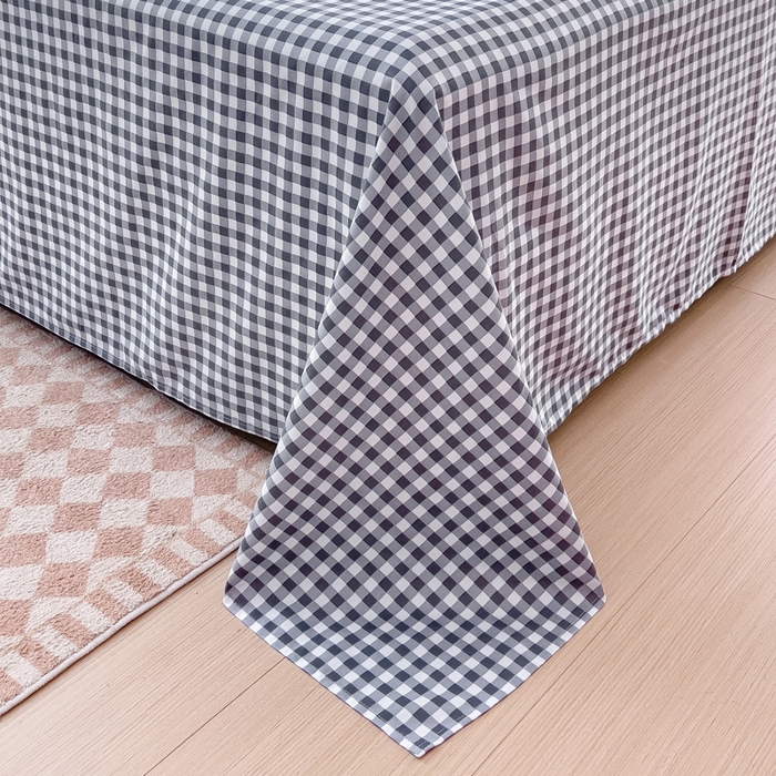 91家纺网 家纺一手货源 找家纺 布可家纺 2025新款水洗棉宽边印花四件套 简尚