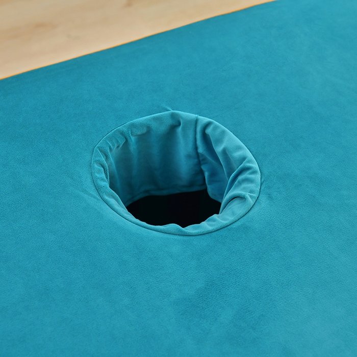 91家纺网 家纺一手货源 找家纺 莉人坊 2023新款磨砂绒流苏按摩床罩 青瓷