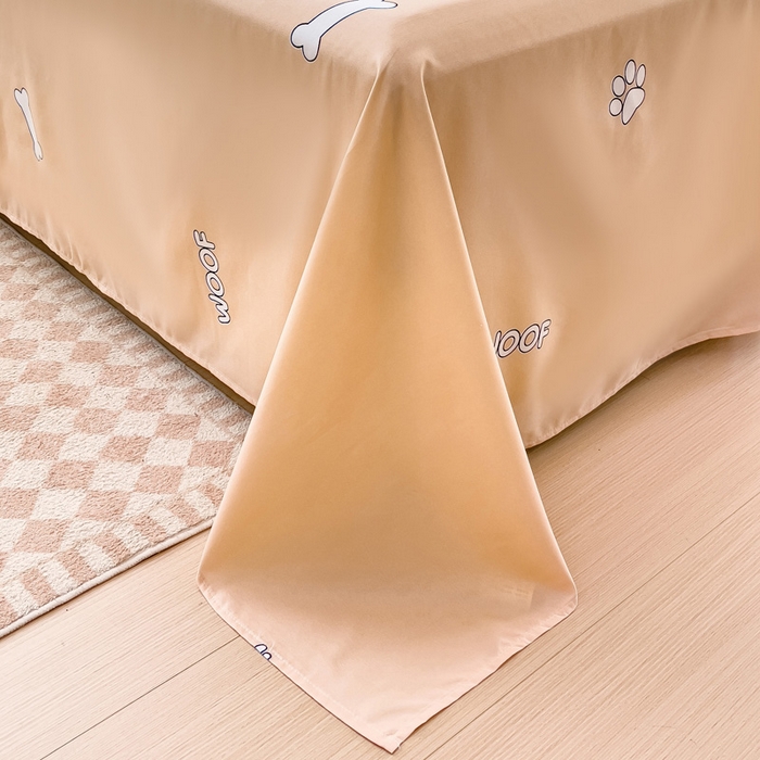 91家纺网 家纺一手货源 找家纺 布可家纺 2025新款水洗棉宽边印花四件套 等待