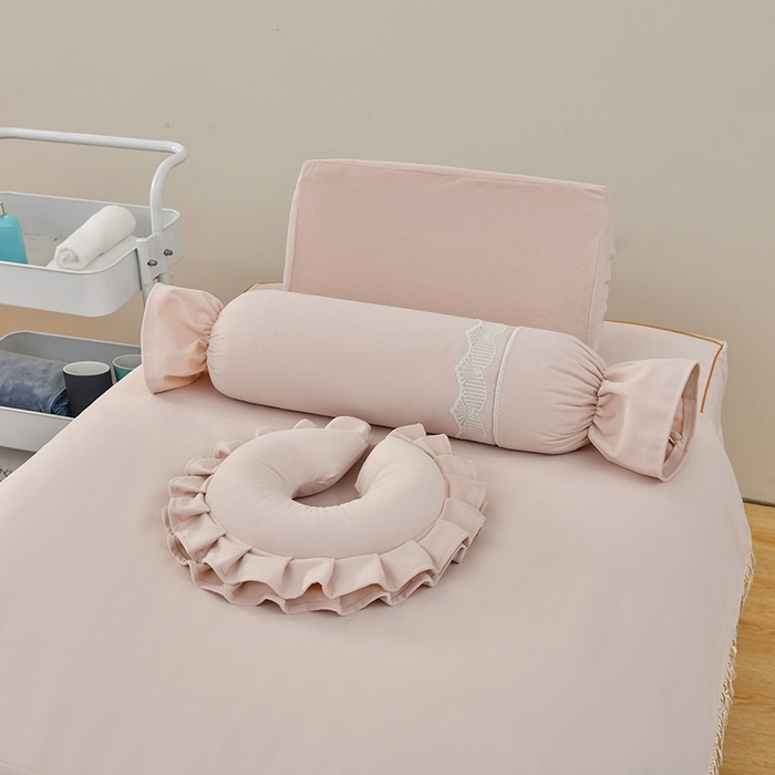 91家纺网 家纺一手货源 找家纺 莉人坊 2023新款磨砂绒流苏按摩床罩 婷玉