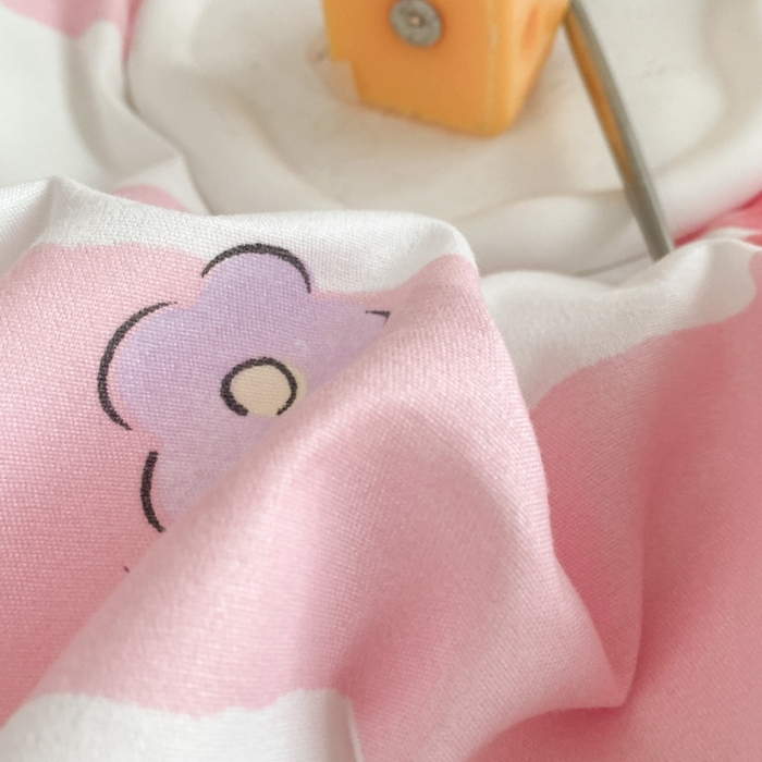 91家纺网 家纺一手货源 找家纺 米瑞娜 2025新款植物羊绒四件套 樱桃兔