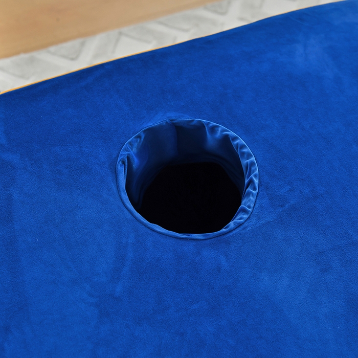 91家纺网 家纺一手货源 找家纺 莉人坊 2023新款磨砂绒花边按摩床罩 洱海