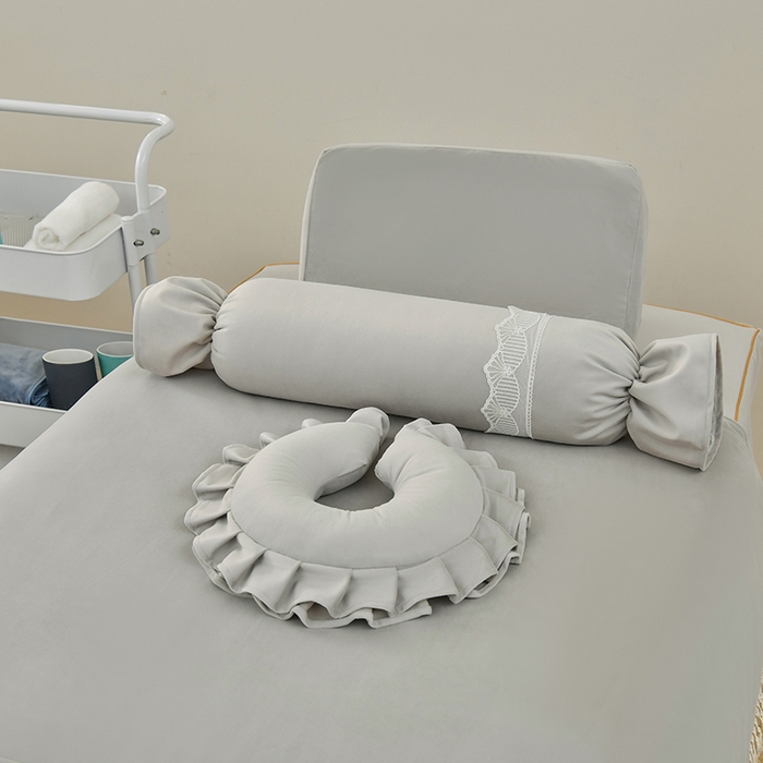 91家纺网 家纺一手货源 找家纺 莉人坊 2023新款磨砂绒流苏按摩床罩 冰雨