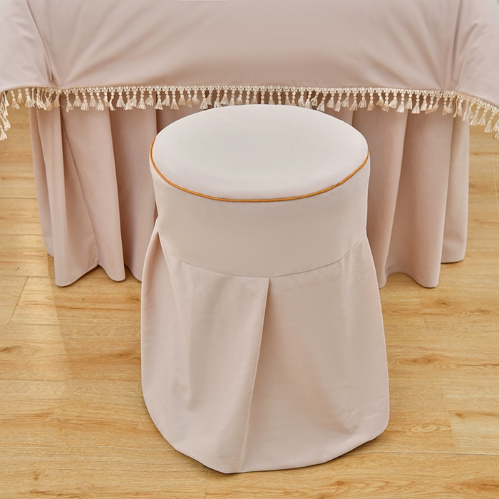 91家纺网 家纺一手货源 找家纺 莉人坊 2023新款磨砂绒流苏按摩床罩 婷玉