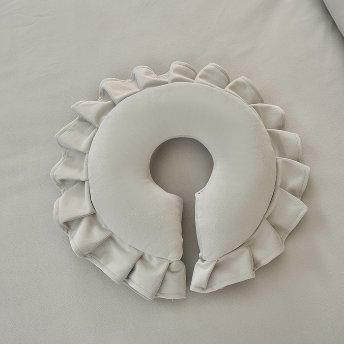 91家纺网 家纺一手货源 找家纺 莉人坊 2023新款磨砂绒花边按摩床罩 冰雨