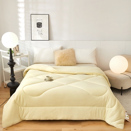 91家纺网 家纺一手货源 找家纺 （总）风蝴蝶 2025针织棉面料糯糯玉米被