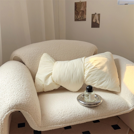 91家纺网 家纺一手货源 找家纺 （总）希诺家居 2023新款打了个结抱枕