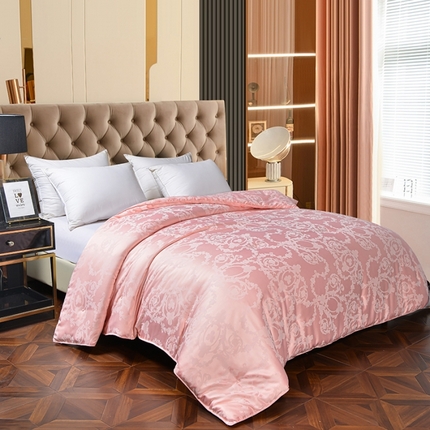 91家纺网 家纺一手货源 找家纺 茧月 2022新款A类莫代尔蚕丝被子 百分百桑蚕丝填充 有质检报告 含衬