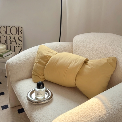 91家纺网 家纺一手货源 找家纺 （总）希诺家居 2023新款打了个结抱枕