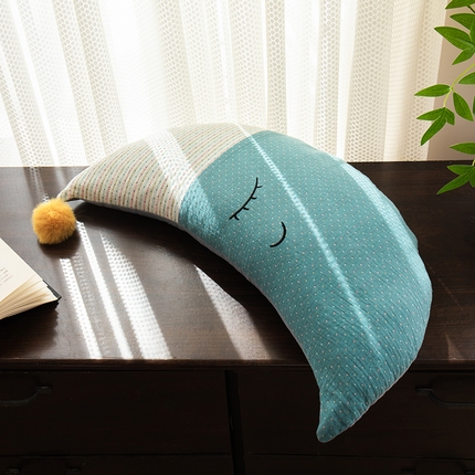 91家纺网 家纺一手货源 找家纺 （总）皇皇冠之家枕芯 2024新款月亮款纯荞麦枕