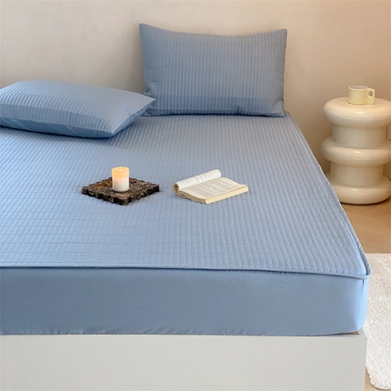 91家纺网 家纺一手货源 找家纺 （总）三味舒屋 2024新款经典条纹床笠