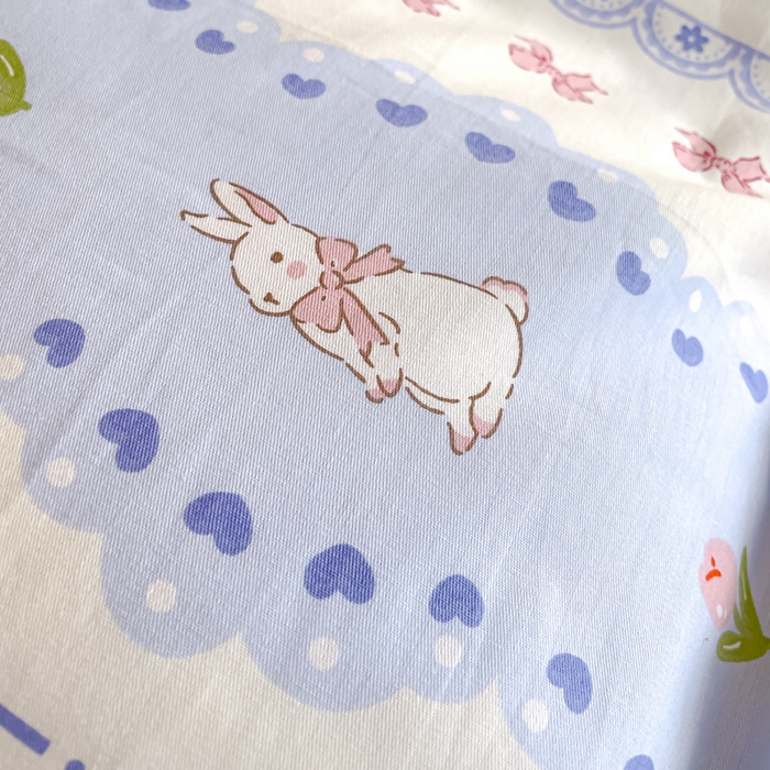 91家纺网 家纺一手货源 找家纺 金鑫汇 2023新款喷气全棉枕套一对 梨园花香