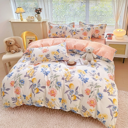 91家纺网 家纺一手货源 找家纺 （总）2025新款直播爆款高克重植物羊绒四件套