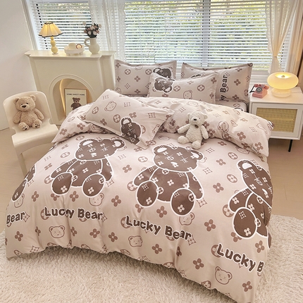 91家纺网 家纺一手货源 找家纺 （总）佑泽家纺 2025新款直播爆款高克重植物羊绒单被套