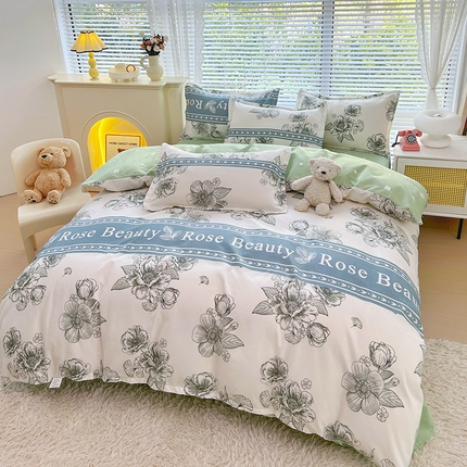 91家纺网 家纺一手货源 找家纺 （总）2025新款直播爆款高克重植物羊绒四件套