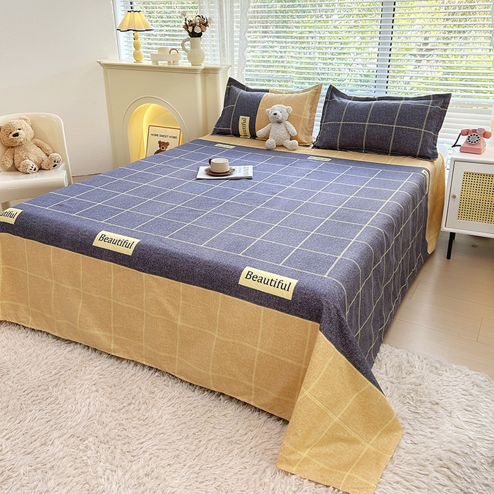 91家纺网 家纺一手货源 找家纺 2025新款直播爆款高克重植物羊绒四件套 向往生活