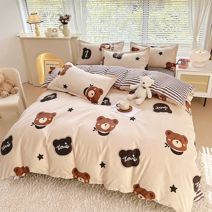 91家纺网 家纺一手货源 找家纺 （总）佑泽家纺 2025新款直播爆款高克重植物羊绒单被套