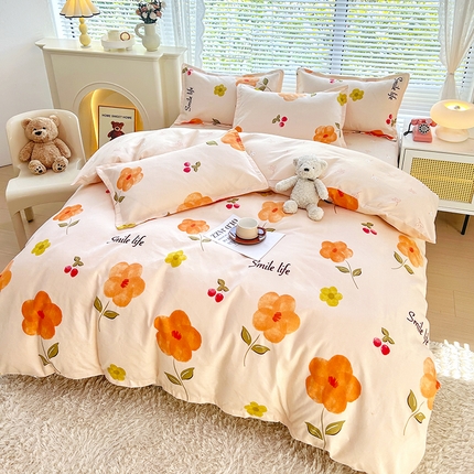 91家纺网 家纺一手货源 找家纺 （总）佑泽家纺 2025新款直播爆款高克重植物羊绒单被套