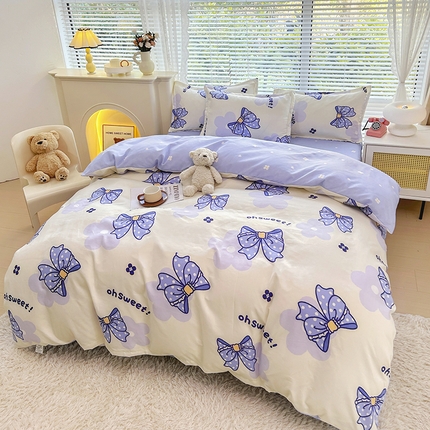 91家纺网 家纺一手货源 找家纺 （总）佑泽家纺 2025新款直播爆款高克重植物羊绒单被套