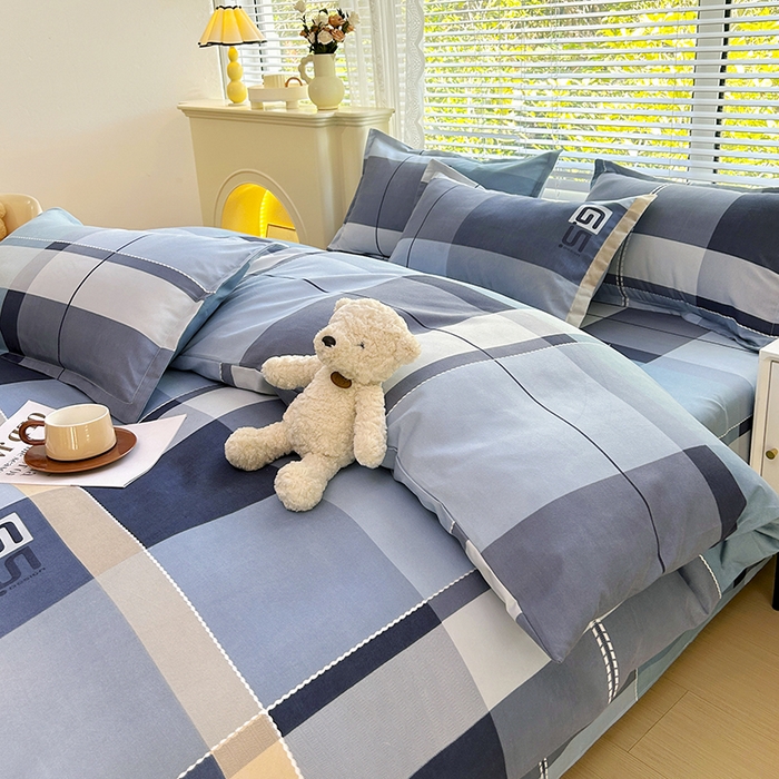 91家纺网 家纺一手货源 找家纺 2025新款直播爆款高克重植物羊绒四件套 阳光海岸